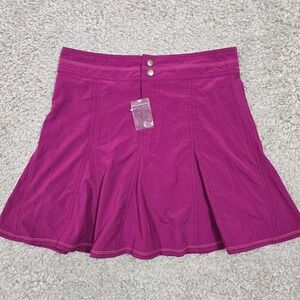Title Nine Skort Womens 4 Pink Pleated Active Hiking Athleisure Gorpcore